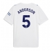 Manchester City Elliot Anderson #5 Tredje matchtröja 2026-27 Kortärmad Billigt Manchester City Elliot Anderson #5 Tredje matchtröja 2026-27 Kortärmad Billigt